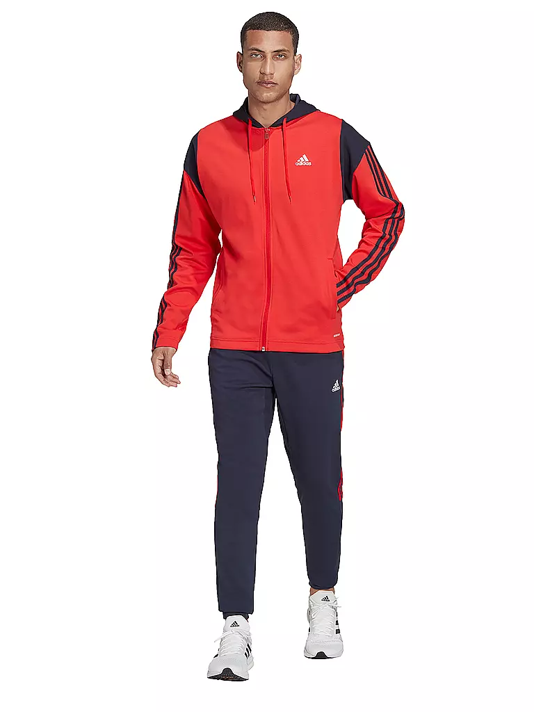 Adidas jogginganzug rot herren online